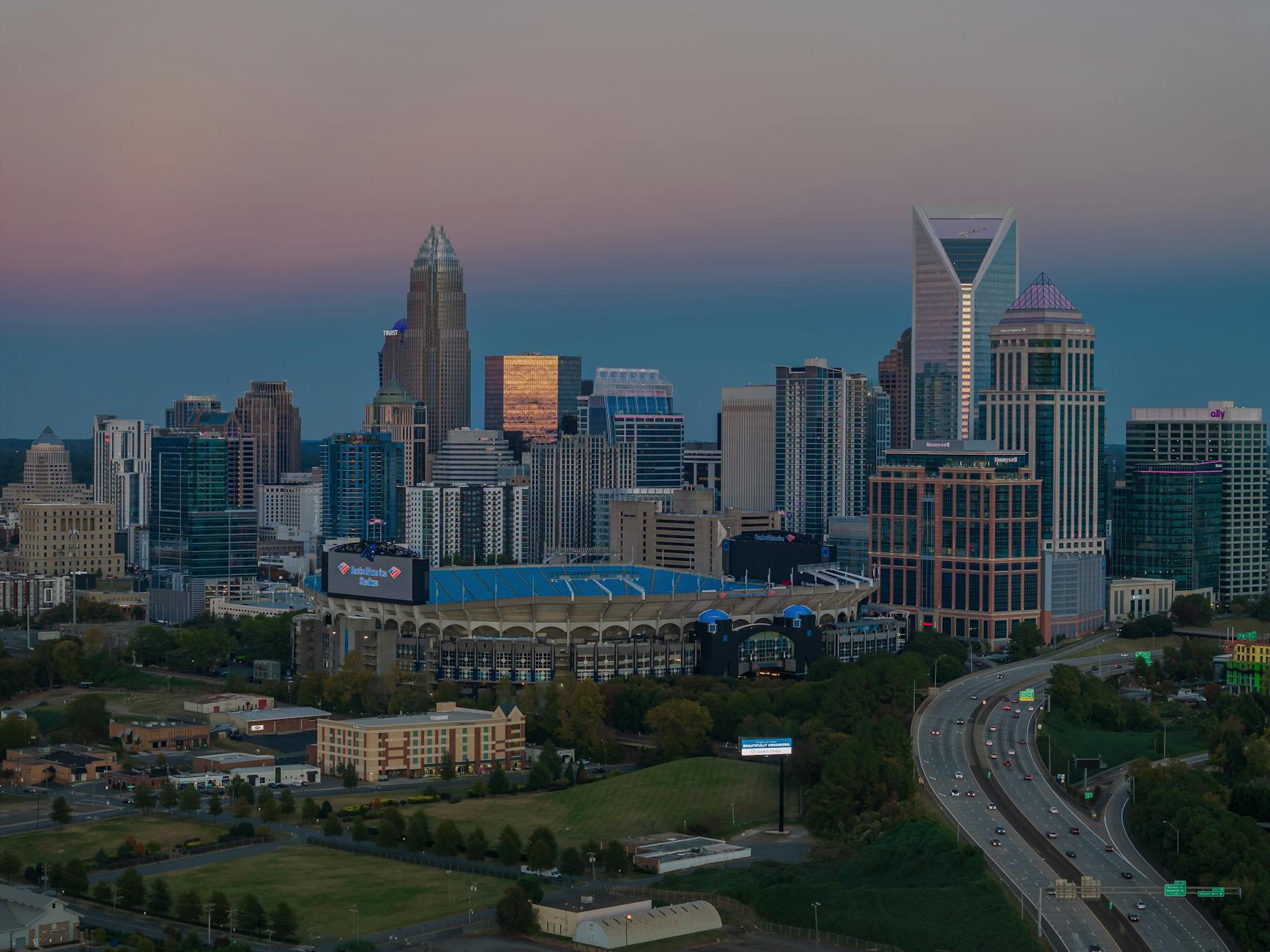 Charlotte skyline