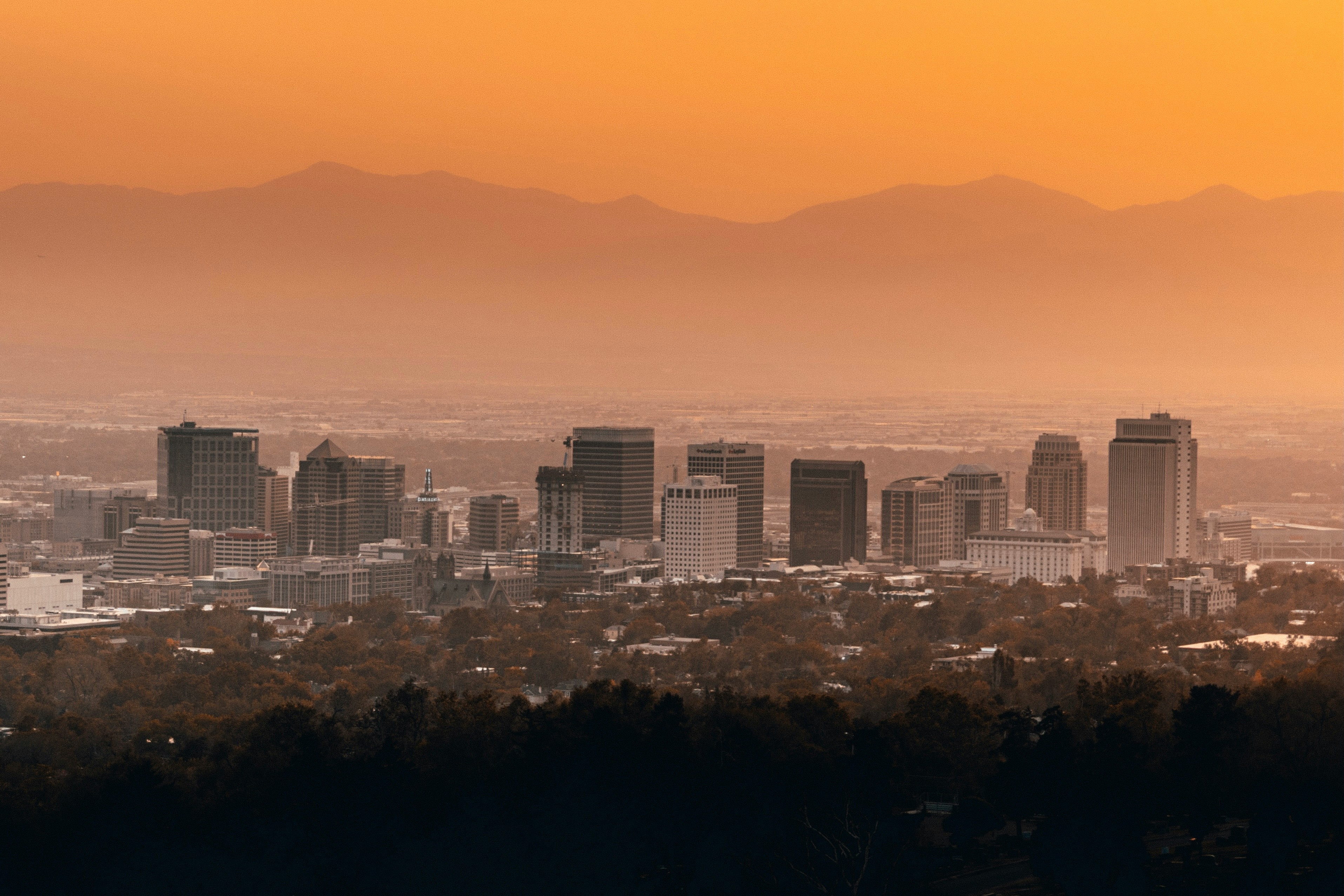 Salt Lake City skyline